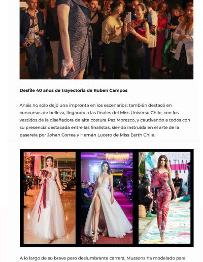 Reportaje Anais Mussons Revista Panoramas